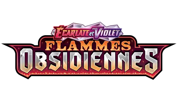 Logo extension Pokémon Flammes Obsidiennes