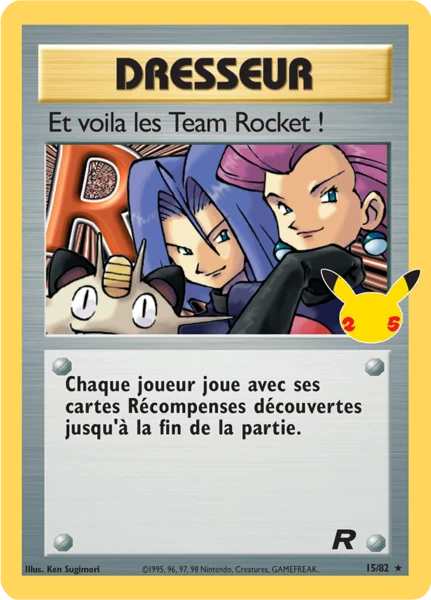 Et voila les Team Rocket