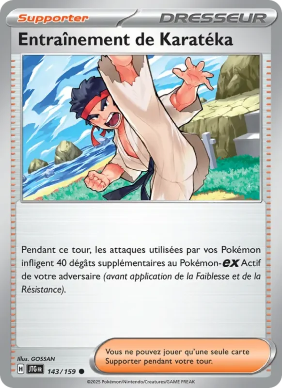 Entraînement de Karatéka