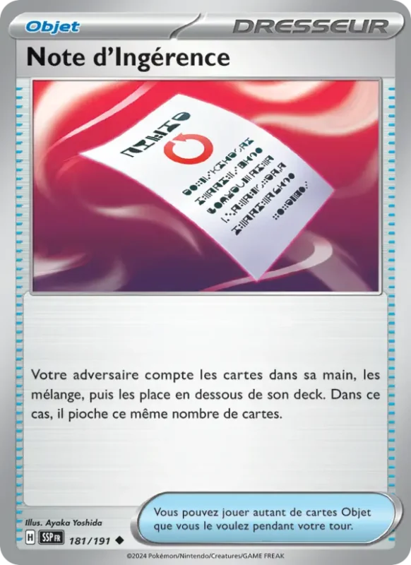 Note d'Ingérence